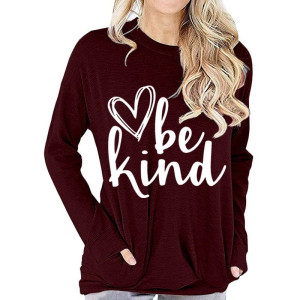 Sweatshirt abeille pour femme Sweatshirt Bee Kind abeille stylisée