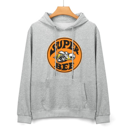Sweat à Capuche Abeille "Super Bee Racing" - 100% Coton (8 Couleurs)