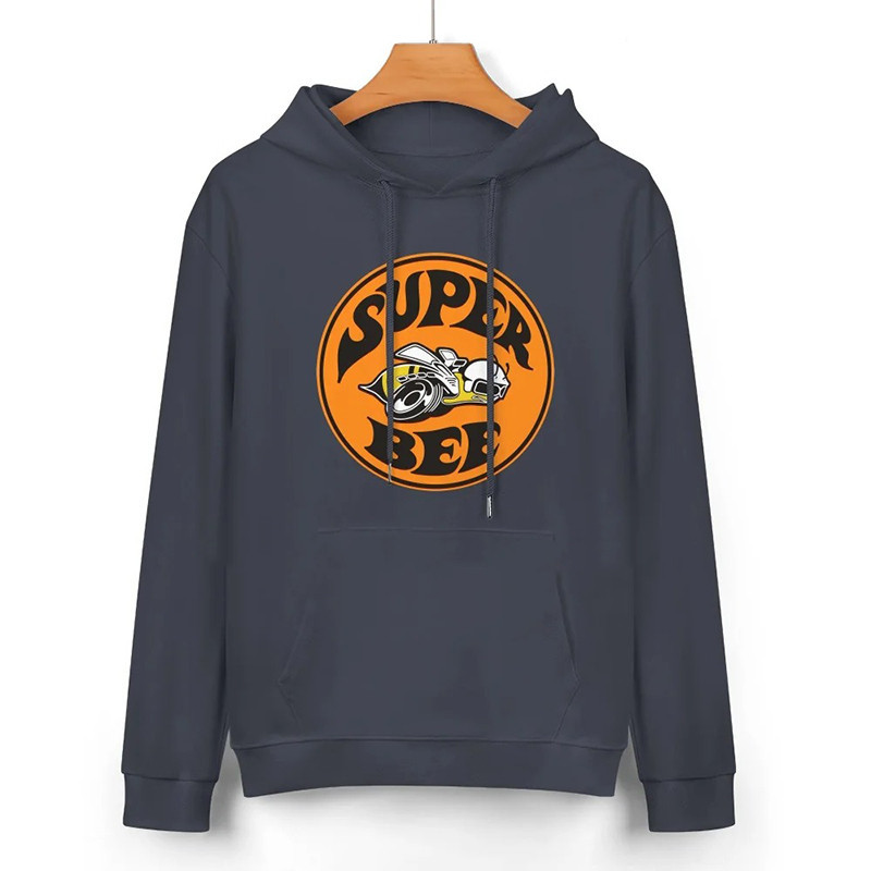 Sweat à Capuche Abeille "Super Bee Racing" - 100% Coton (8 Couleurs)