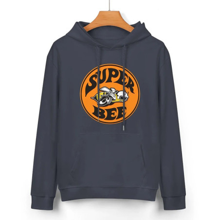 Sweat à Capuche Abeille "Super Bee Racing" - 100% Coton (8 Couleurs)