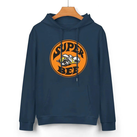 Sweat à Capuche Abeille "Super Bee Racing" - 100% Coton (8 Couleurs)