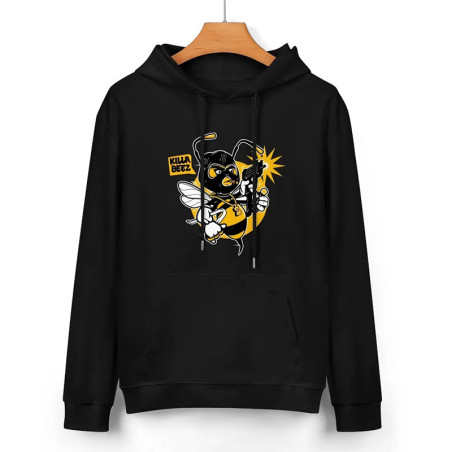 "Killa Beez Style" Bee Hoodie – Unique Streetwear Sweatshirt