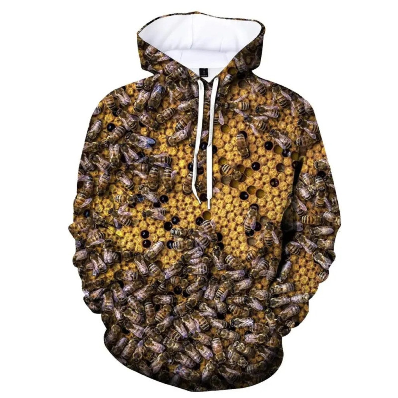 Sweat à Capuche "Ruche Abondante" – Style & Confort | Boutique 1001abeilles.com