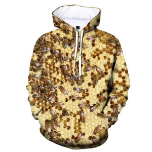 Sweat à Capuche Abeille "Douceur de la Ruche"