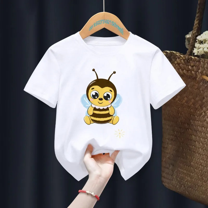 T-shirt Abeille pour filles ou garçon "Sieste Volante"