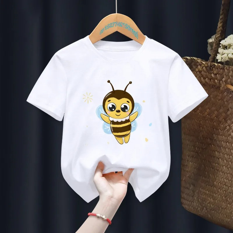 T-shirt Abeille pour filles ou garçon "Envol Joyeux"