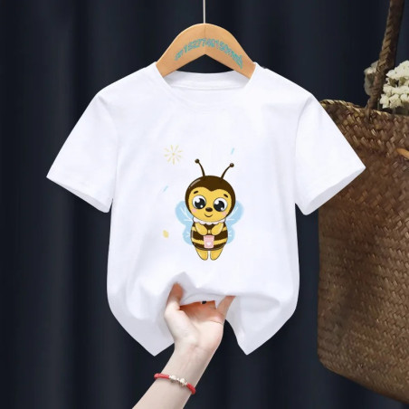T-shirt Abeille pour filles ou garçon "Dodo Mielleux"