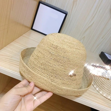 Handmade Raffia Bee Sun Hat – Cute Summer Style | 1001bees.com