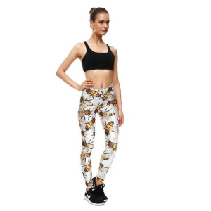 Leggings Abeille "Butineuse Élégante"