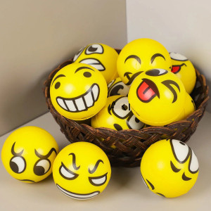 Balles anti-Stress Tête D'abeilles - Lot de 12 pièces