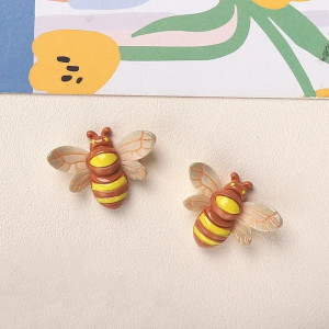Lot de 10 Figurines Abeilles en Résine pour Bricolage & Déco