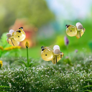 Lot 20 Mini Abeilles Phosphorescentes | Idée Cadeau & Déco DIY