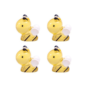Glow-in-the-Dark Resin Bees (20 Pcs) | Cute DIY Decor Gift