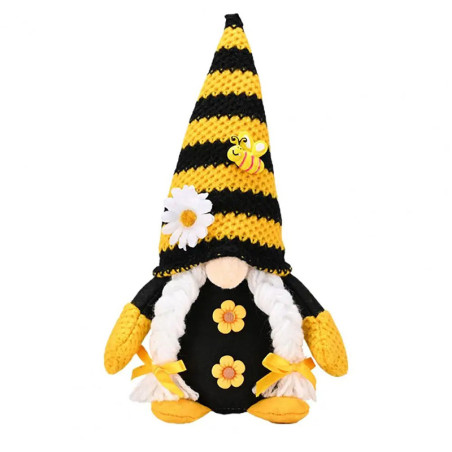 Gnome Abeille "Douceur Fleurie"