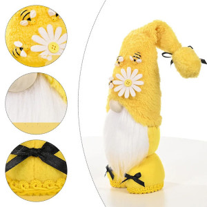 Bienen-Wichtel „Fröhlicher Sammler“ | Handgefertigte Frühlingsdeko