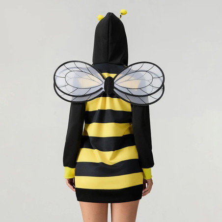 Costume Abeille Féerique Femme - Déguisement avec Ailes !