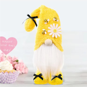 Gnomo Abeja "Polinizador Juguetón" | Decoración Primaveral
