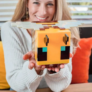 Pixel Bee Night Light | Cute LED Gamer Decor & Geek Gift