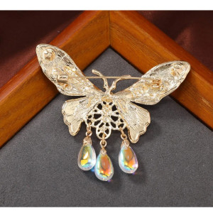 Large Butterfly Brooch Pin | Elegant Jewelry Gift for Women