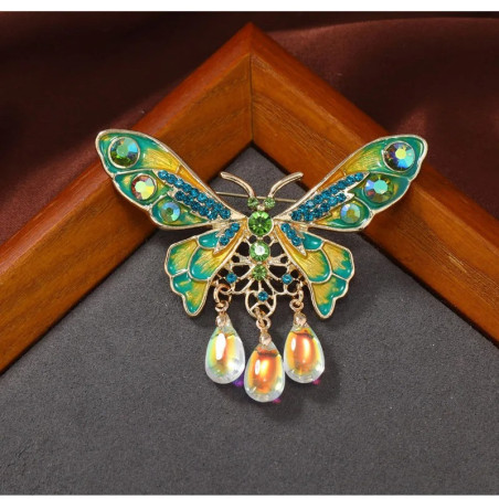Large Butterfly Brooch Pin | Elegant Jewelry Gift for Women
