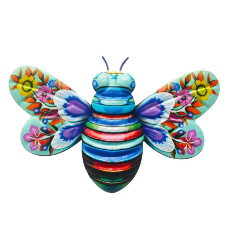 Farfalla Decorativa 3D in Metallo Dipinta a Mano | Idea Regalo