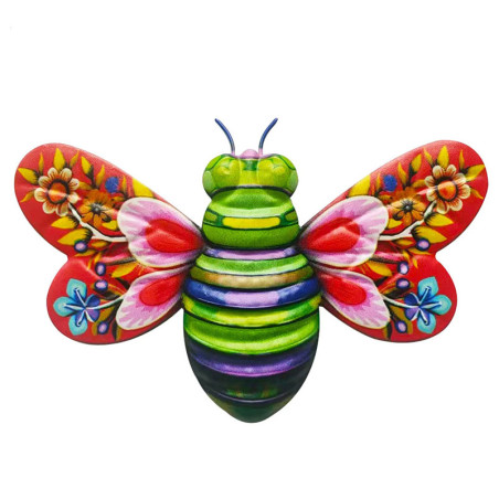 Colorful 3D Metal Butterfly Wall Art | Unique Handmade Decor