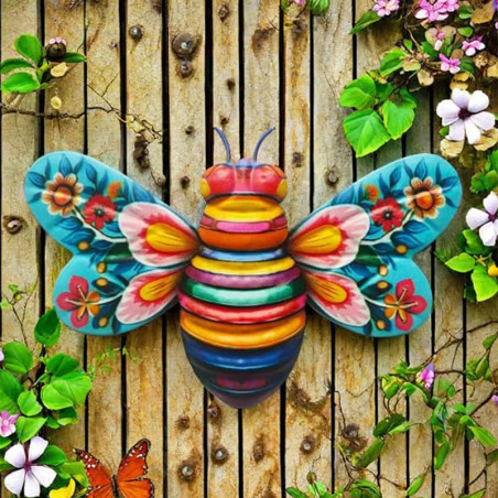 Décoration Figurines Papillons Colorés 3D