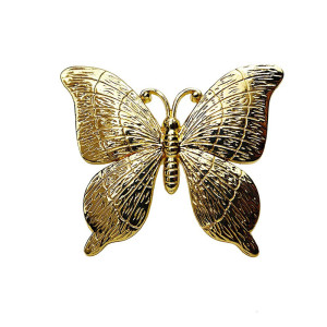 Elegant Butterfly Napkin Rings | Gold & Silver Set of 6
