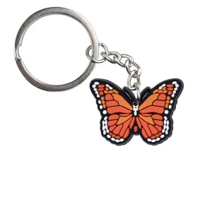 Cute Butterfly Keychain | Colorful Soft PVC Bag Charm Gift 🦋