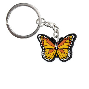 Cute Butterfly Keychain | Colorful Soft PVC Bag Charm Gift 🦋