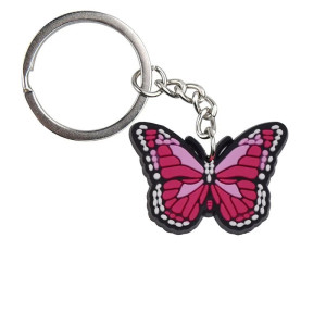 Cute Butterfly Keychain | Colorful Soft PVC Bag Charm Gift 🦋