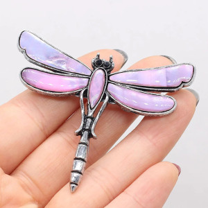 Colorful Mosaic Dragonfly Earrings | Unique Insect Jewelry Gift