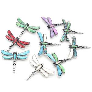 Boucles d'Oreilles Libellule en Mosaïque Colorée - Ajoutez une Touche de Fantaisie à Votre Look