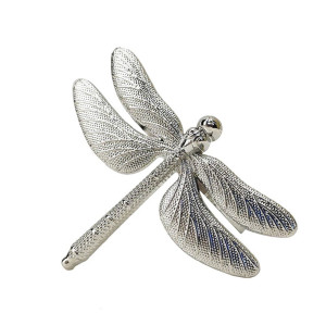 Ronds de Serviette Libellule "Élégance Aérienne" - couleur argent !