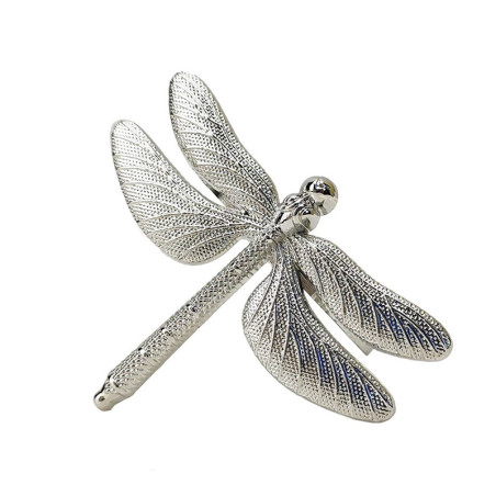 Ronds de Serviette Libellule "Élégance Aérienne" - couleur argent !