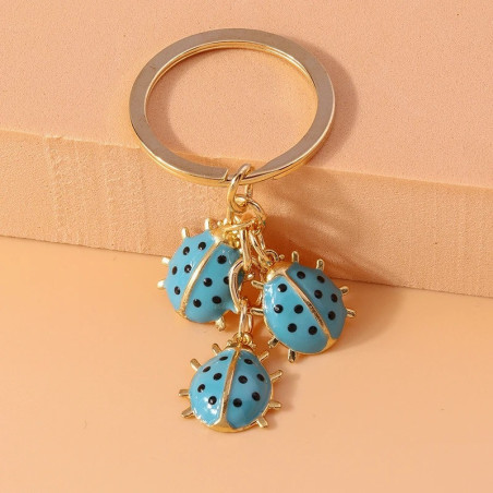 Portachiavi Coccinelle Eleganti - Idea Regalo Chic e Portafortuna