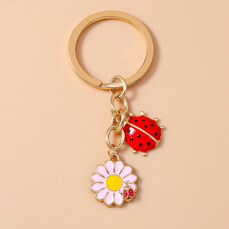 Portachiavi Coccinella Portafortuna | Idea Regalo Originale