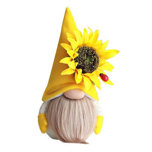 Gnome Abeille et Coccinelle Florale