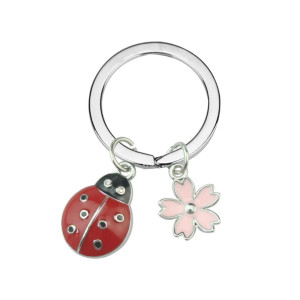 Porte-clés Coccinelle 'Éclat Printanier'
