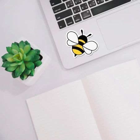 Süße Bienenaufkleber | Sticker-Set mit 10, 30 oder 50 Stück