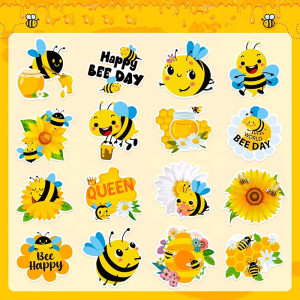 Rouleau 500 Autocollants Abeille Apiculteur (2.5cm) - Papier | Cadeau Apiculteur & Créatifs
