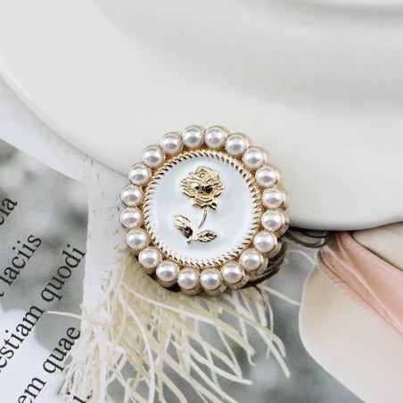 Vintage 'Imperial Rose' Sewing Buttons | Unique Gift for Crafters