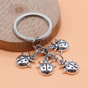Porte-clés Coccinelle "Essaim de Coccinelles"