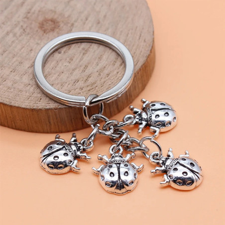 Porte-clés Coccinelle "Essaim de Coccinelles"