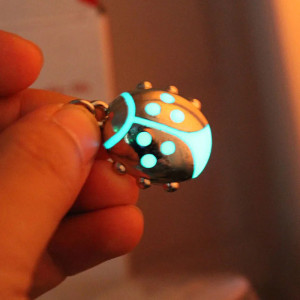 Porte-Clés Coccinelle Luminescente "Éclat Nocturne"