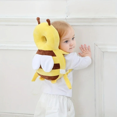 Protège-Tête Bébé Abeille | Coussin Sécurité Anti-Chute