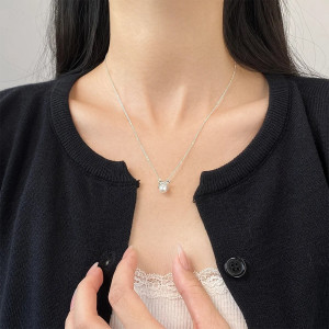 Collier Abeille Perle Élégant en Argent 925 | Cadeau Femme
