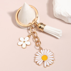 Porte-clés "Marguerite Élégante"
