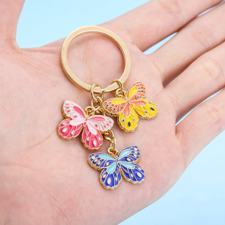 Cute Butterfly Keychain | Enchanted Trio Gift for Women