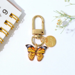 Portachiavi Farfalla Smaltato | Idea Regalo Donna Originale